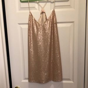 Sequin Slip Dress